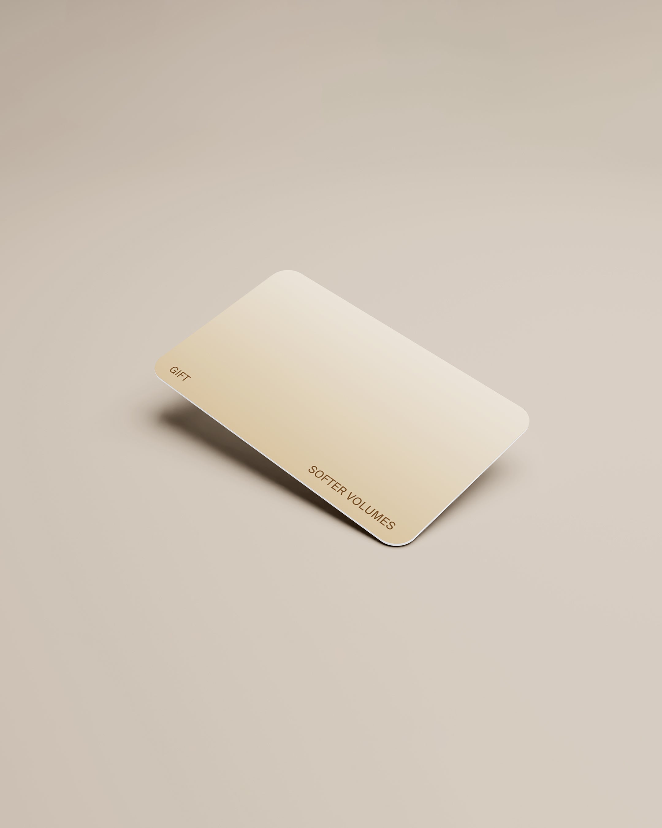 Softer Volumes Gift Card